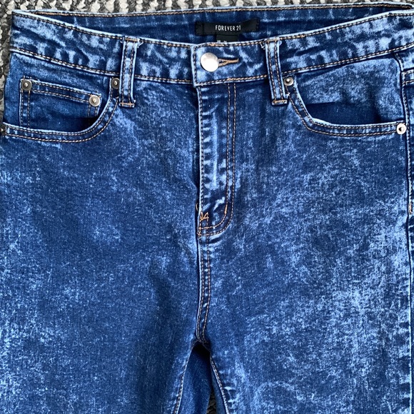 Forever 21 High-Rise Skinny Jeans - Picture 4 of 7